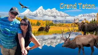 🌄 Grand Teton, WY: Exciting Journey Beyond Imagination! 🏔️🦌 @ohmaitravels7829