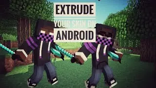 How to EXTRUDE your Minecraft Skin on PS Touch!(Android)
