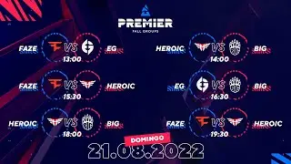 BLAST Premier Fall Groups 2022 | Grupo C: FaZe, EG, Heroic y BIG