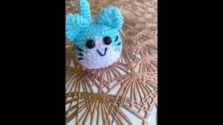 cute crochet keychain