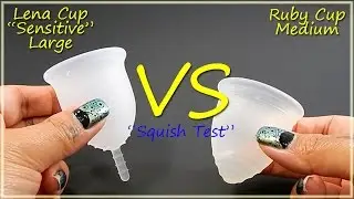 Lena Cup Sensitive Lg vs Ruby Cup Med 