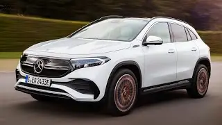 FIRST LOOK: Mercedes-Benz EQA Electric Compact SUV On The Road