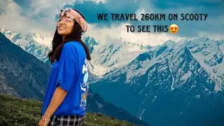 We Travel 260KM On Scooty To Explore This😍 Madhmaheshwar Temple🛕 Ep.1 / JpVlogs