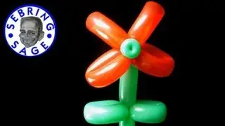 Balloon 4 Petal Flower