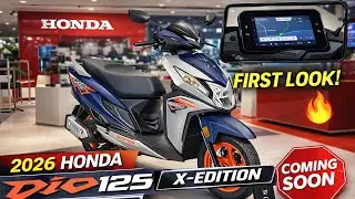 2026 Honda Dio 125 X-Edition Unveiled! Launch Soon 🔥 First Look