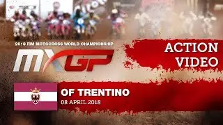 Thomas Covington passes Jorge Prado winning Race 2 - MXGP of Trentino
