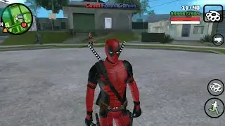 Deadpool mod for GTA San Andreas Android