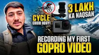 Recording My First GoPro Video | Cycle chori hogayi  #ebike #biketheft #italy #studyabroad