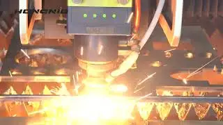 6000W/6KW Fiber Laser Cutting Machine Cutting 12mm Carbon Steel