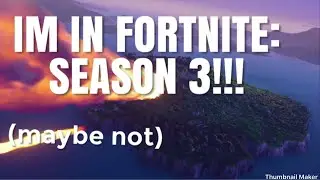 I'm in Fortnite Season 3&rsquo;s Meteor Shower!!! (Maybe not)