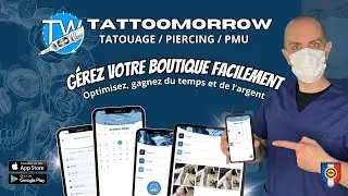 Tattoomorrow : L'application indispensable pour tatoueurs, maquillage permanent et piercings