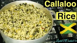 #30- HOW TO COOK CALLALOO RICE| BEST RECIPE|JAMAICAN STYLE + RECIPE #callaloorice #jamaicanrecipes