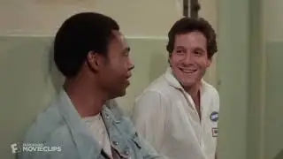 Police Academy (1984) - Larvell Jones, M.D. Scene