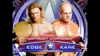 Story of Kane vs Edge |  Great American Bash 2007
