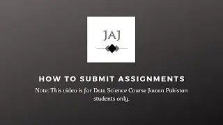 How to Submit Assignment | JAJ Digital
