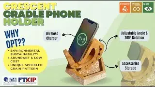 Designing the Future: Crescent Cradle Phone Holder (Integrated Design Project)