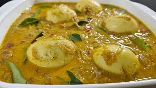 Mutta Curry/Kerala egg curry recipe/Mutta Curry recipe malayalam