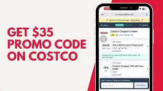 How to get $35 promo code on Costco
