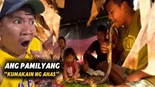 ANG PAMIYANG KUMAKAIN NG AHAS NAPATAKBO AKO