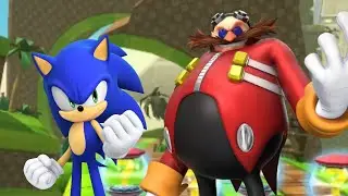 Sonic and Eggman Gameplay - Sonic Forces Speed Battle (60 FPS)
