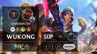 Wukong Support vs Pyke - KR Grandmaster Patch 11.8