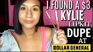 COLOUR SPELL LIPSTICK REVIEW & WEAR TEST | $3 KYLIE LIPKIT DUPE