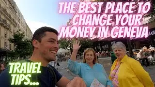 Money Exchange in Geneva, Switzerland