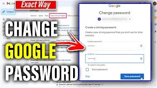 How To Change Google Password 2026 (PC or Laptop)