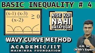 Wavy Curve Method | Point of Inversion Am sir