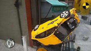 GTA 4 Crash Testing Real Car Mods Ep.89