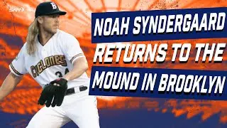 Noah Syndergaard highlights and sound from his first Brooklyn rehab start | SNY