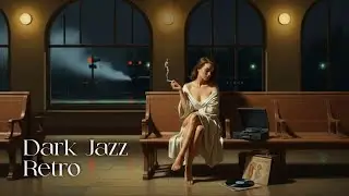 Dark Jazz |  Late Night & Midnight Jazz | Smoky Dark Jazz Lounge, Rainy Night Ambience