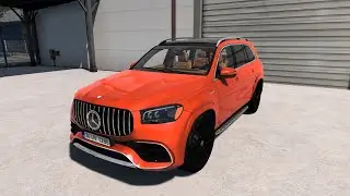 GKVFJX GAMING ETS2 NEW UPDATE SUV CAR MOD MERCEDES-BENZ GLS 63 AMG 2023 BY GAZA V1.1 1.53 1.54
