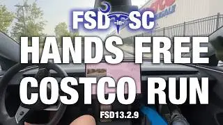 Tesla FSD 13.2.9 | Hands-Free Drive to Costco (No Interventions)