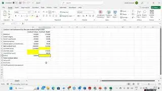COMPUTERISED FINANCIAL SYSTEMS  N6 - CONTRACT COST STATEMENT