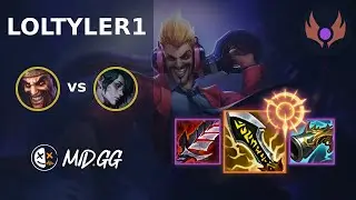 MID.GG: [ loltyler1 ] Draven BOT vs Hwei | NA MASTER | LOL Season 2024