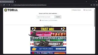 Лучший Тор поисковик для поиске в Darknet 