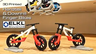 Announcing our Hardtail and Full Suspension finger bikes!