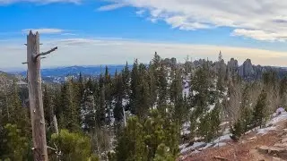 Winter Hike! Harney Fire Lookout Tower! Black Elk Peak! Black Elk Wilderness!
