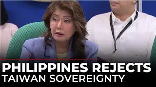 Philippines Senate Hearing Live: DFA's Stance On The Sovereignty Of Taiwan | Marcos Jr | Manila