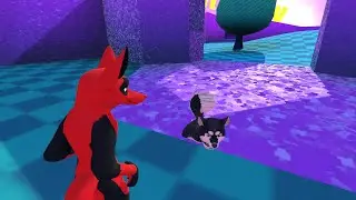 FENNEC FINDS LAUGHING DOG IN VR - VrChat