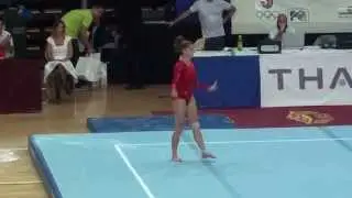Csillag Tünde talaj - VI. Tornász Grand Prix, 2014.