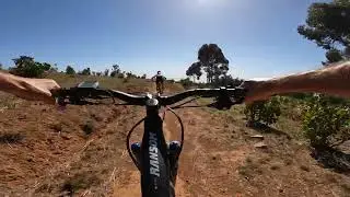 POV : CHASING OLYMPIC CHAMP JOLANDA NEFF down a Downhill in SA