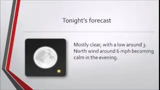 Putnam County Weather from the Putnam County Times 011315