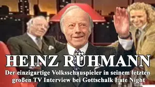 Heinz Rühmann - Letzter Auftritt (1993) - Gottschalk Late Night