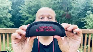 A brief word on Slicey Dicey & Unboxing the American Blade Works Model 1 v6 @ 6:25