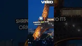 How the Eiffel Tower Grows Taller!