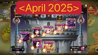 TOA Hell -  F1-F7 = 20  ⭐️ (April 2025) (Summoners war)