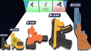 Crowd Number 3D - Level Up Numbers Fight (Math Games, Max Level) Number Master Gameplay