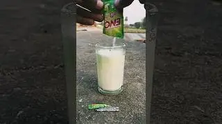 ENO+shampoo+water mixing shocking reaction #experiment